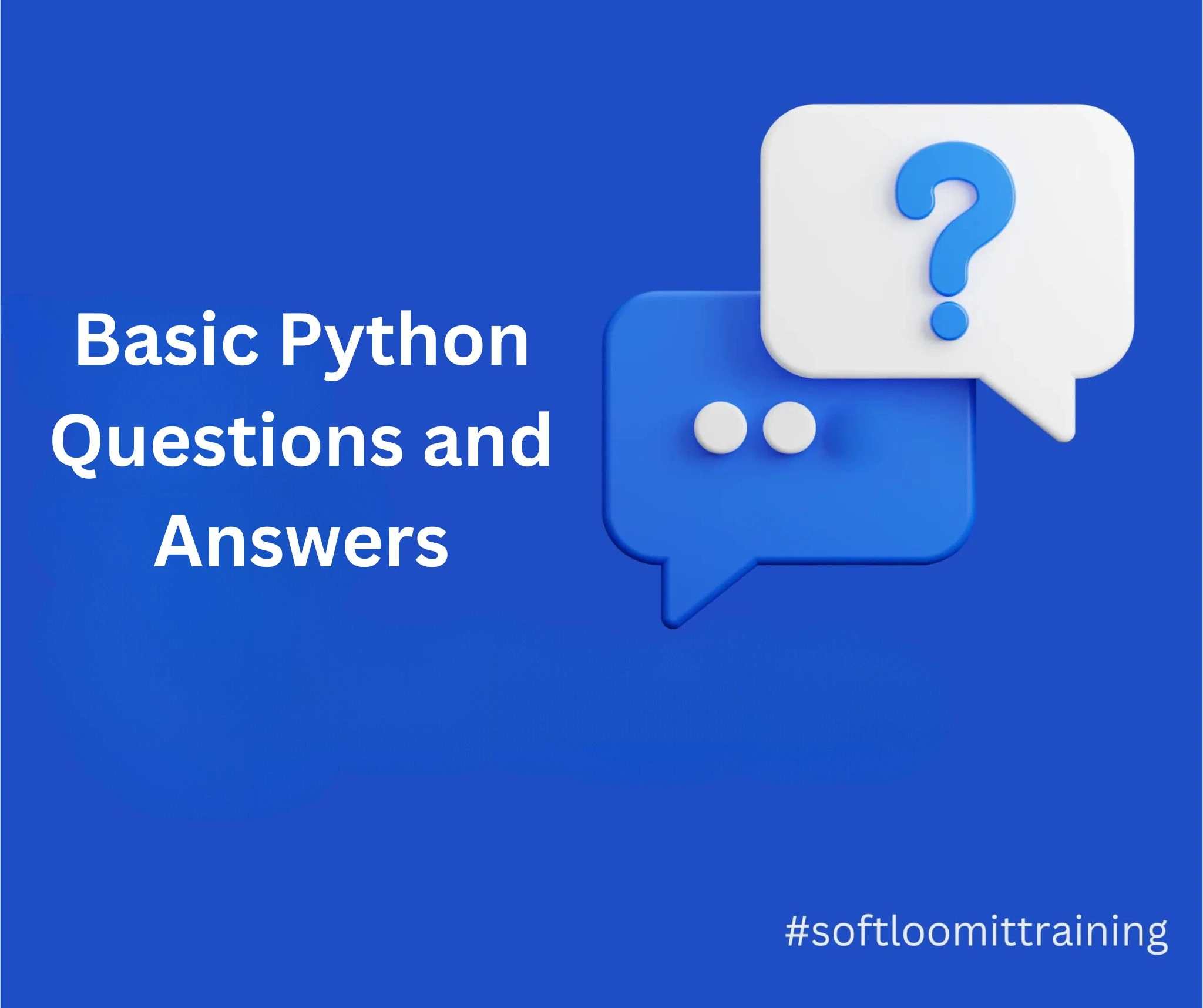 basic python questions and answers