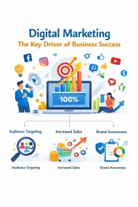 Digital Marketing directly influences in business growth