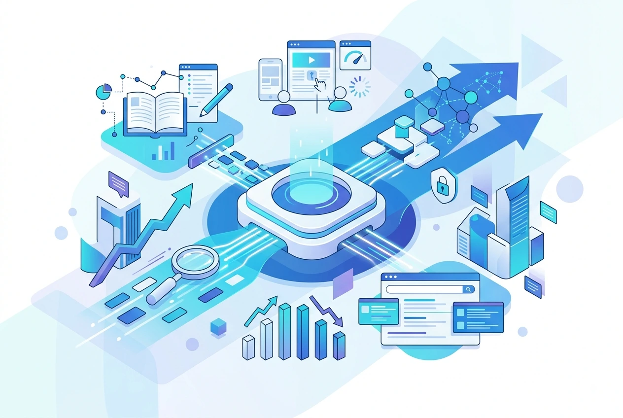 major google algorithm updates illustrated image