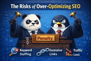 Risks of over optimization in SEO