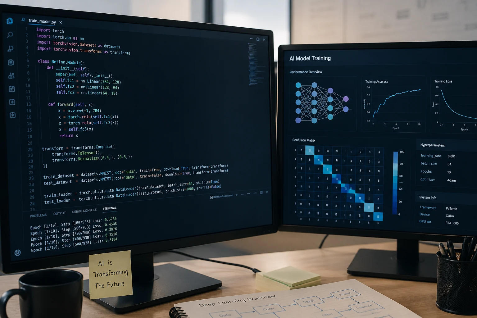 AI-model-training-workspace-setup