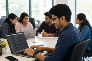  Collaborating-in-a-modern-workspace