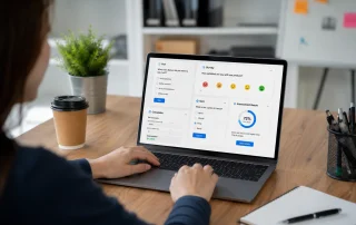 Survey-dashboard-in-a-modern-office
