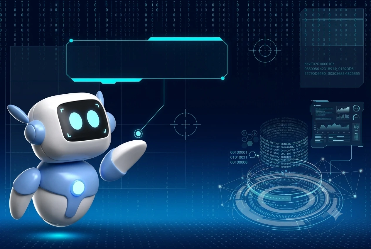 artificial intelligence model walking in flurocent background