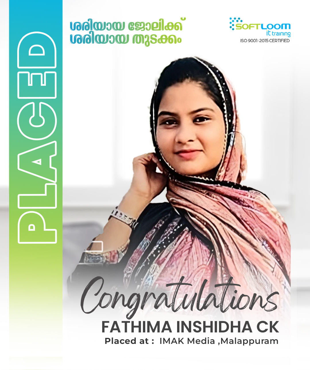 fathima inshidha ck placement