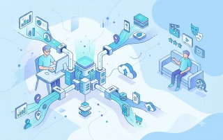 illustrated-image-representation-ofonetflix-youtube-spotify-data-analytics