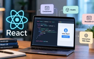 React JS components and hooks for web development