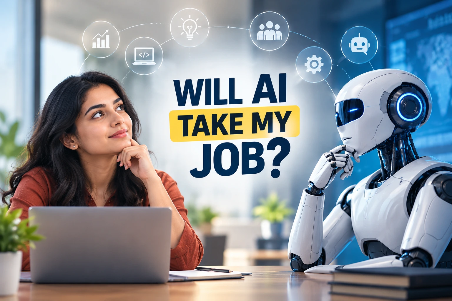 Will AI take my job? Human vs AI in the workplace